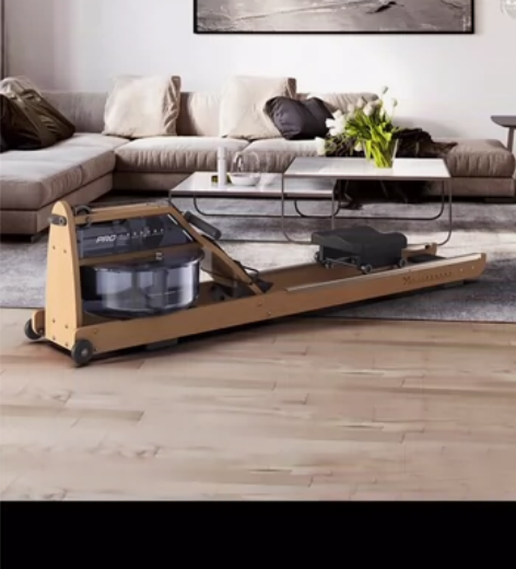 小莫智能水阻划船机pro家用健身器材折叠划...