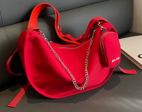 大容量包包女春夏百搭2023新款单肩斜挎包...