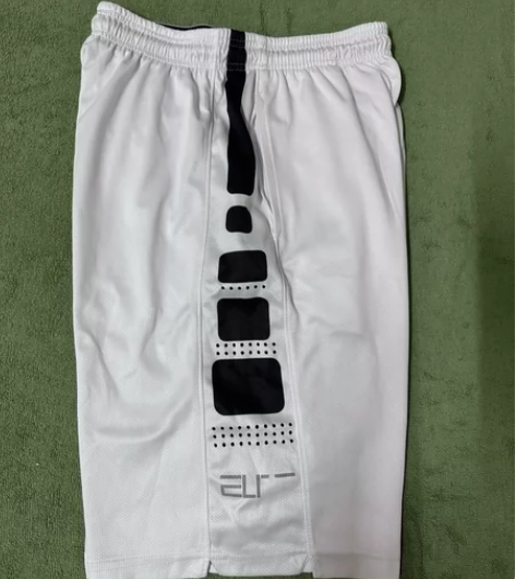 准者精英篮球裤男简约运动训练五分裤宽松过膝...