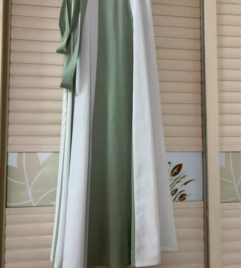 茗月萱原创汉服,魏晋交领,4.5米摆,12...