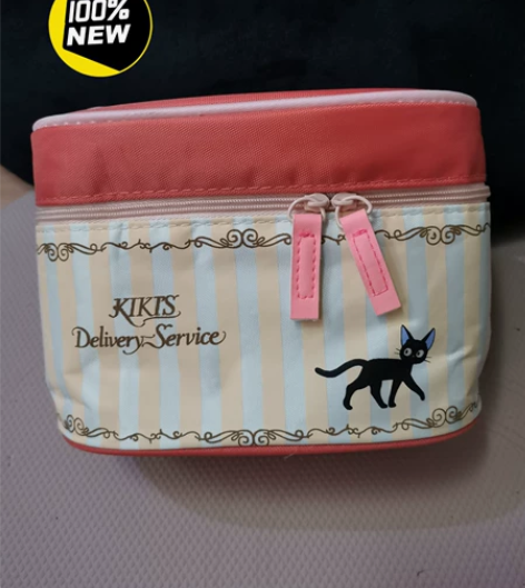 宫崎骏 魔女宅急便黑猫吉吉猫保温饭盒包收纳...