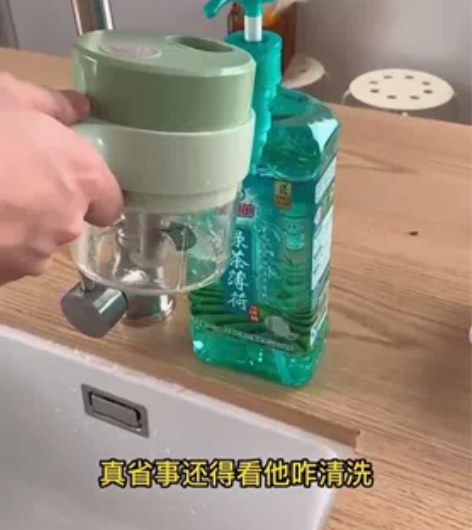 家用爆款加特林多功能切菜器料理机手持无线电...