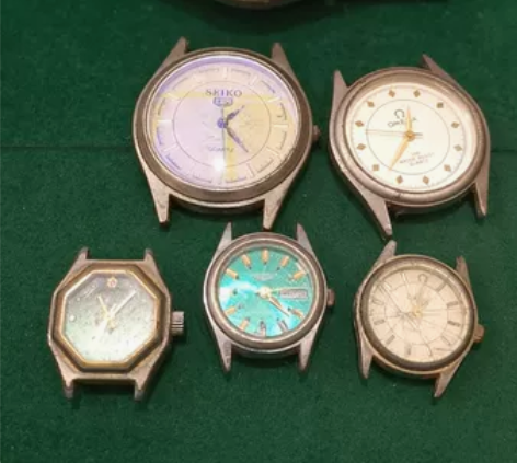 老旧手表配件 石英表名牌表进口表精工表 欧...