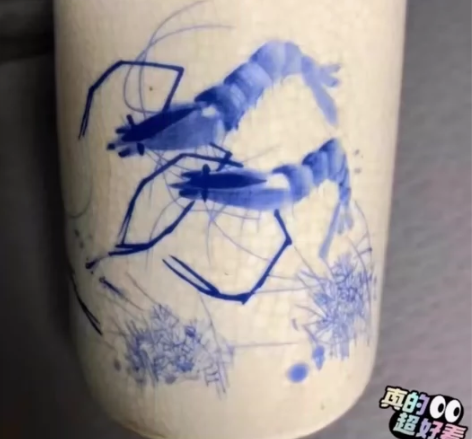 爸爸之前花500多淘的笔筒陶瓷器老笔筒文房...