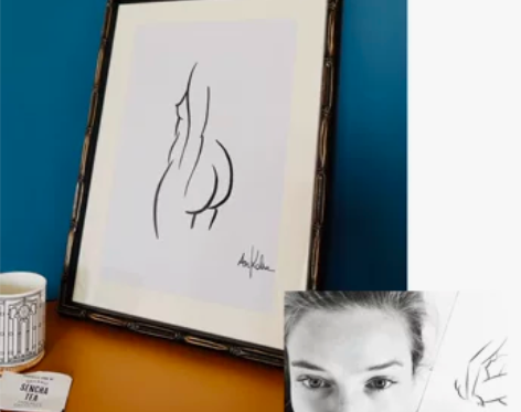 洛杉矶手绘画!Kollra作品集《丰乳肥臀...