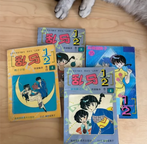 乱马1/2，就这几本，品相如图，不包邮，一...