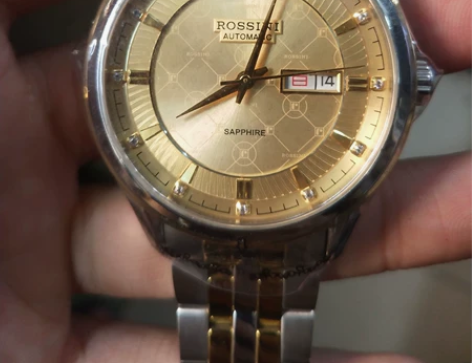 罗西尼18k金圈手表，原价三千多，相关天王...