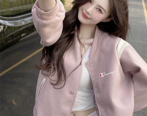 CHAMPION冠军休闲棒球服女日版春季新...