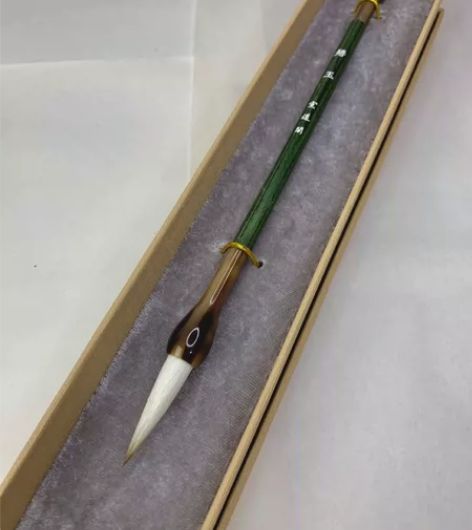 【捡漏了】全新 原价一百多的古法狼羊兼毫中...