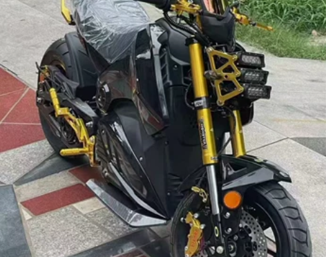 猴子小电摩M5电动摩托车改装72v大功率跑...