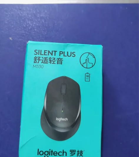 罗技M330黑色全新正品未拆封,仅包装有有...