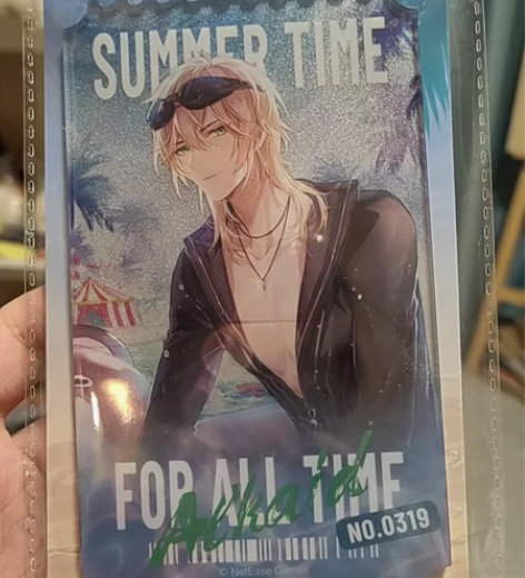 湛蓝海岛系列亚克力票根路辰款 感兴趣的话点...