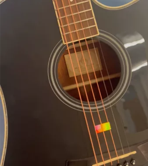 Kepma吉他(黑色)D1C,六百多买的,...