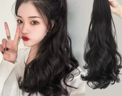 假发合集，，看清楚3d斜刘海假发女夏自然假...