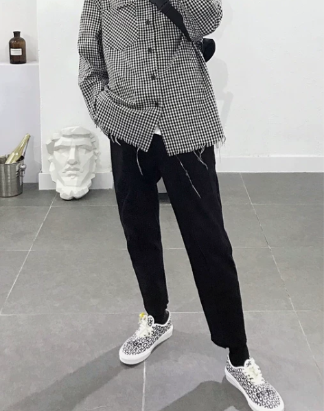 ?秋冬休闲裤男 潮流韩版九分裤?全新￥12...