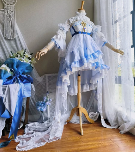 宁雪居  王者荣耀大乔挚爱花嫁cos服装定...