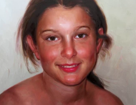 纯手绘油画定制人物肖像照片手工代画人像私人...