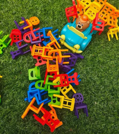 【26.9元包邮】贝恩施儿童叠小椅子叠高叠...