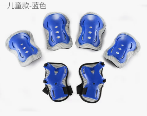 斯威膝盖轮滑护具滑板套装骑行儿童护膝成人平...