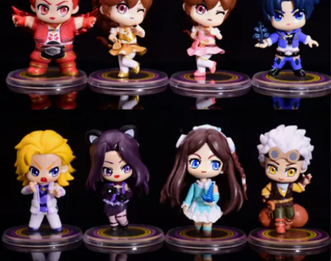 发8个！斗罗大陆二代唐三小舞金身隐藏款q版...