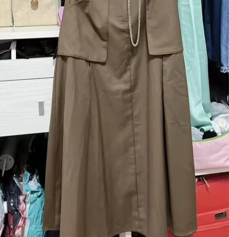 一电影一时装 正品电影时装风琴口袋半身裙工...