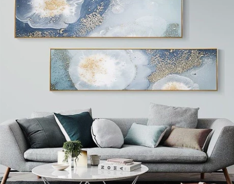 卧室床头装饰画现代简约轻奢小清新挂画客厅墙...