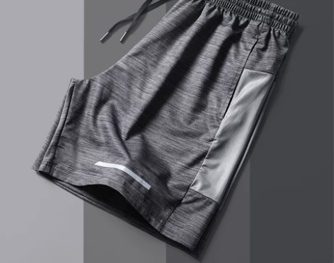 运动短裤男速干五分裤篮球宽松健身跑步足球训...