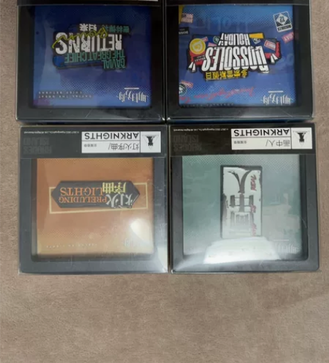 明日方舟 活动金属徽章 未拆过 外盒有一些...