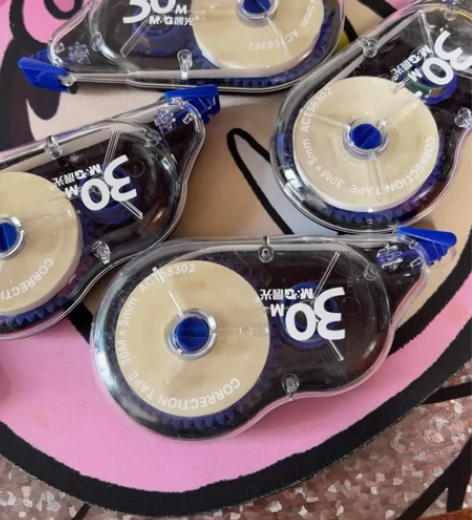 晨光修正带实惠装小学生免运费30米透明改正...