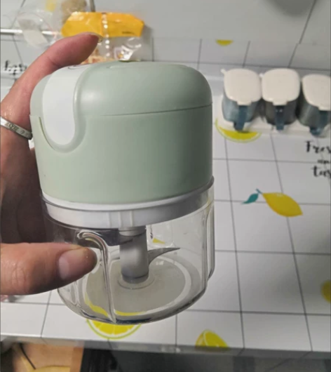 捣蒜泥神器电动蒜蓉机小型切打压剥蒜器搅碎机厨房家用绞肉机辅食...