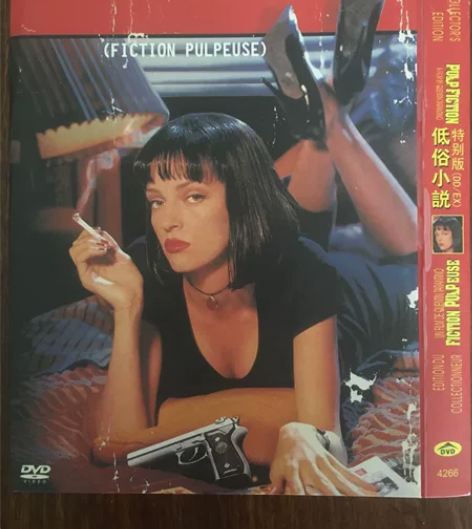 《低俗小说》DVD,奥斯卡获奖名片,名字比...