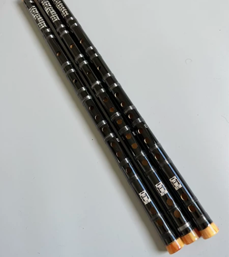 黑色E调笛子，一节竹笛初学者入门苦竹笛，零...