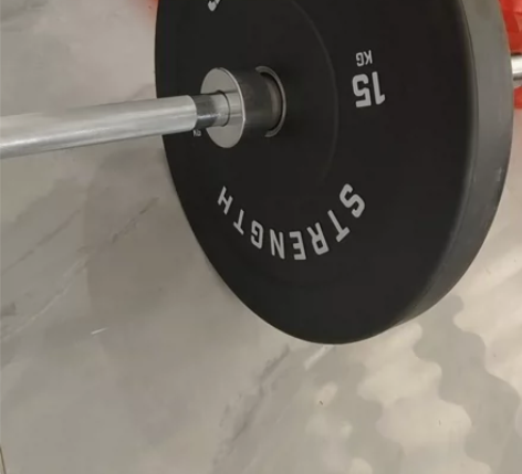 kg制全胶杠铃片 带钢圈的特价处理了标价为...