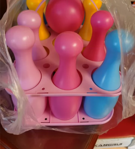 儿童保龄球玩具，全新，只拆了包装 感兴趣的...