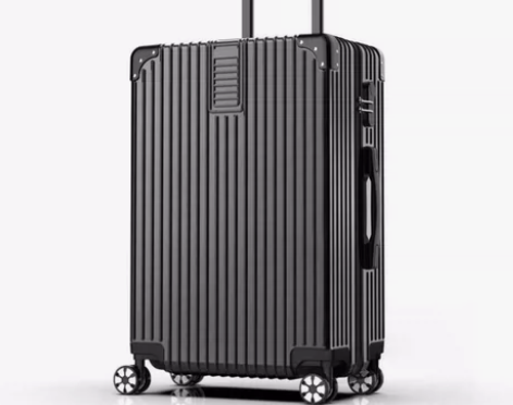 SOO 复古万向拉杆箱 黑色 26英寸 介...