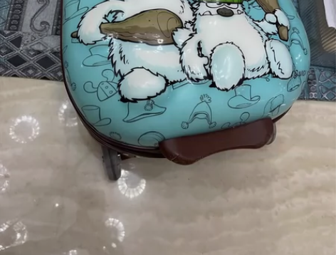 NICI帽子猎人17寸3D儿童拉杆箱旅行登...