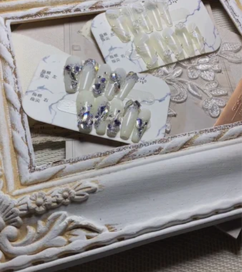 纯手工定制穿戴甲 同城可预约上门  ?桃喜...