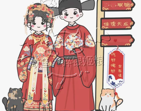 【当天出图～拍一赠一～】q版卡通手绘头像定...