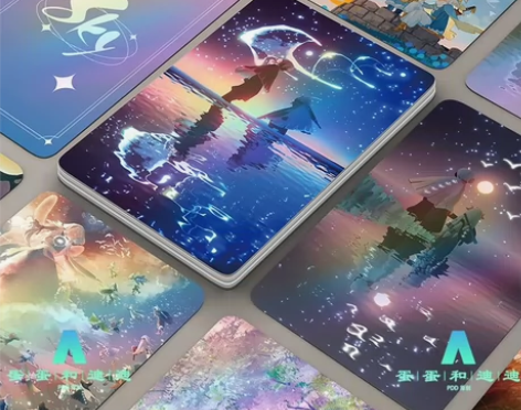 光遇镭射闪卡不重复巫师白鸟正太平菇小卡游戏...