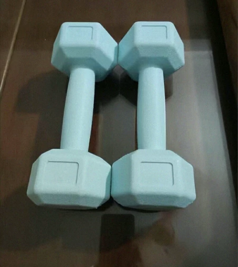 【便宜学生小哑铃家用哑铃实惠装处理】彩色男...