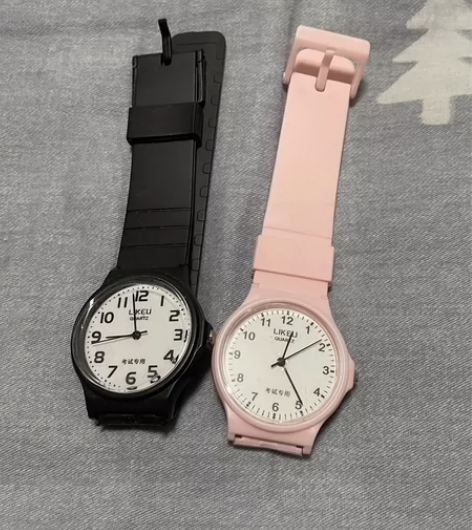 LIKEU考试专用手表自提男女指针式大数字...