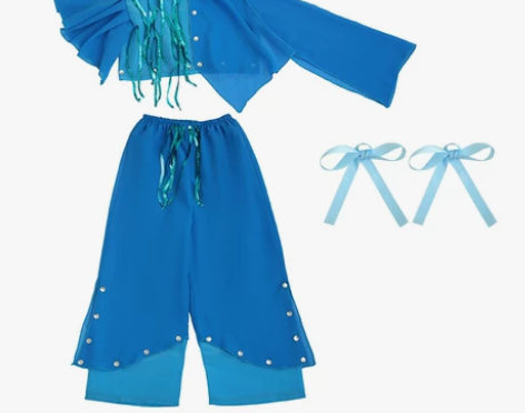 月亮和我说句悄悄话演出服装童忆舞蹈服凳子道...