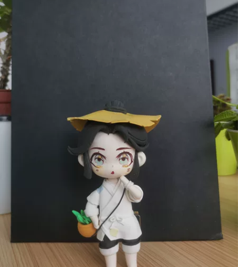 #天官赐福#粘土手办，夫妻同框 感兴趣的话...