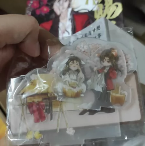 出天官赐福2漫画 送天官3的闪卡8张 全新仅翻阅一次，随书统...