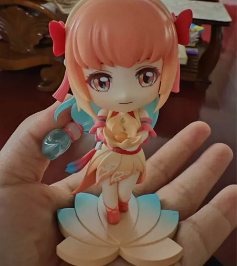 王者荣耀正版西施手办 盒子和卡都在