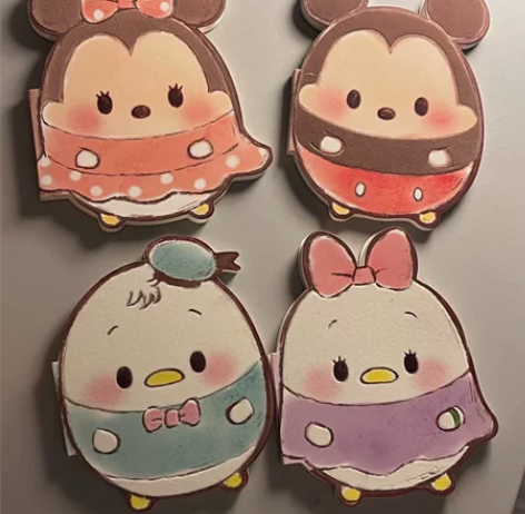 米奇米妮鸭鸭黛丝笔记本 上迪的19/本不包...