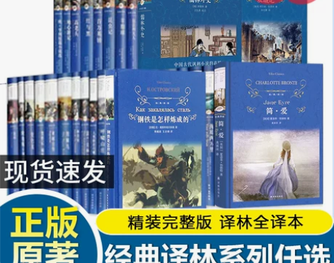 当当网正版 经典译林精装本简爱海底两万里朝...