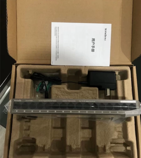 腾达16口千兆铁壳 迷你交换机 单价195...