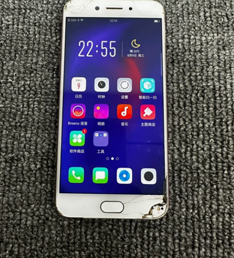 oppo A77手机 4+64g内存 外观...