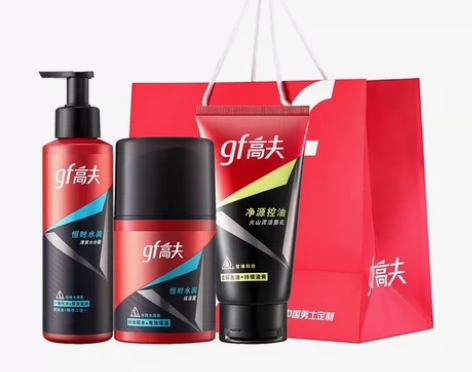 高夫男士恒时水润护肤品套装补水保湿滋润控油...